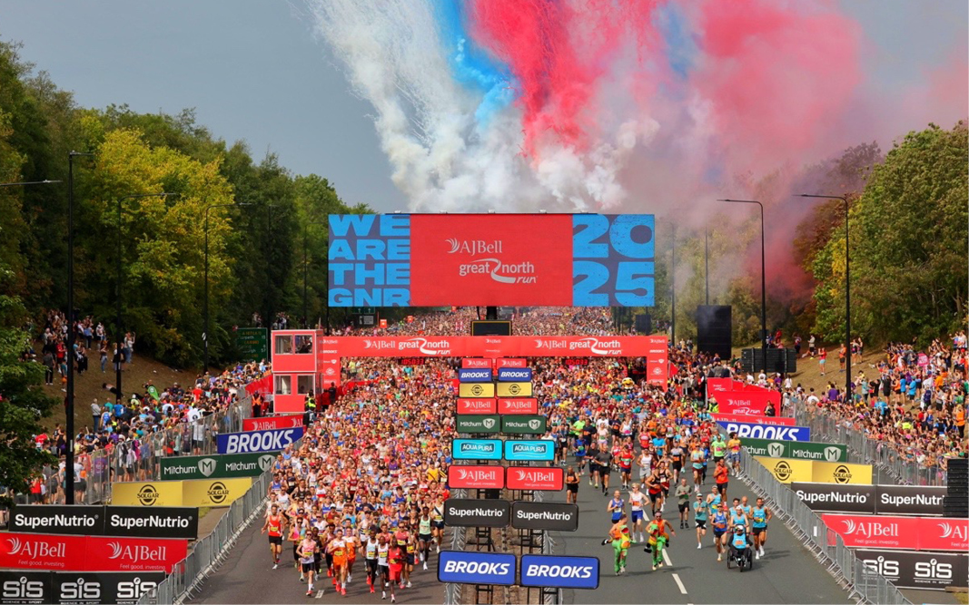 AJ Bell Great North Run 2026